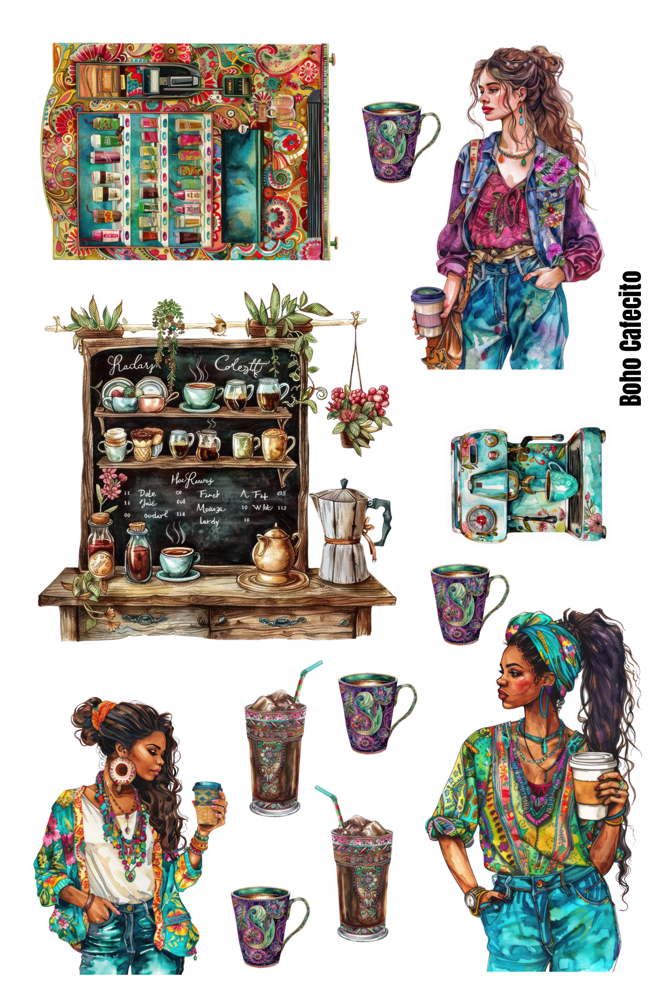 Boho Cafecito