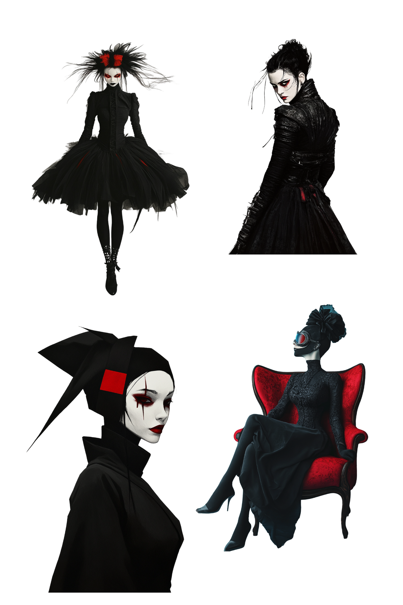 Los Goth Munecas y Sanchos II