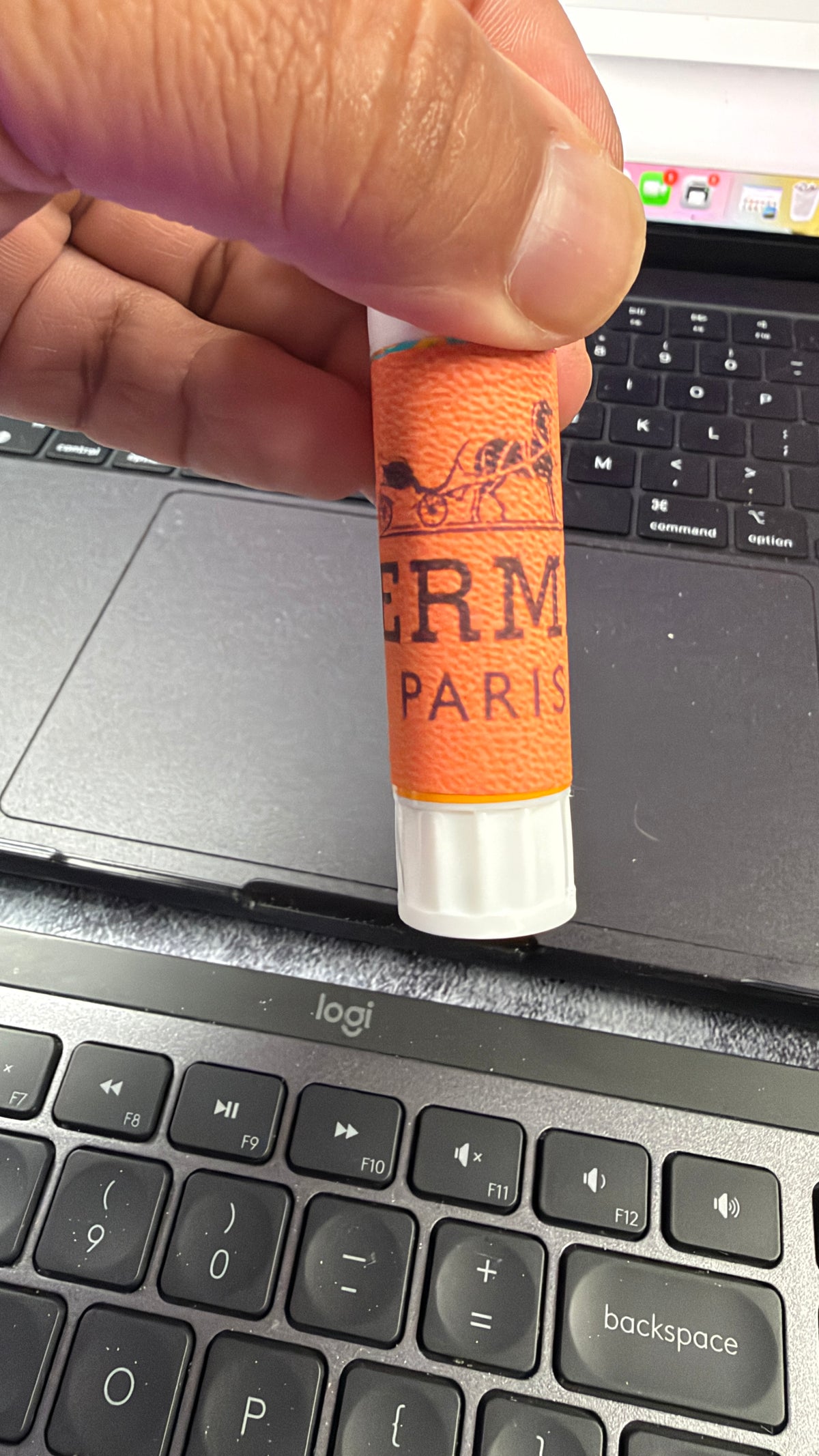 CUSTOM GLUE STICK BAG CHARM