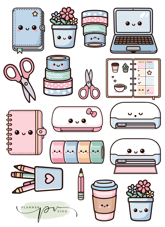 Digital Planner Vida Stationery